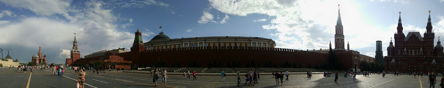 Red Square and the Kremlin Wall