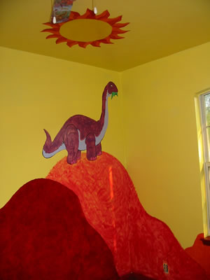 Sun and Long-neck (Brontosaurus)
