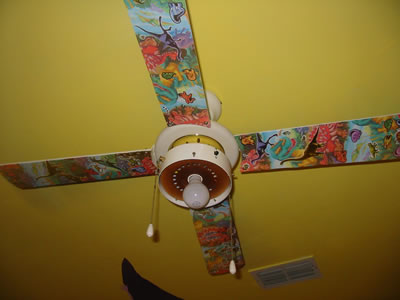 Ceiling Fan-o-saurus