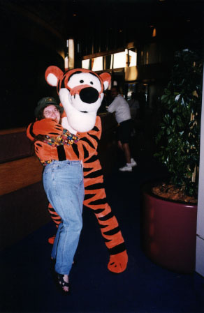Kama and Tigger!