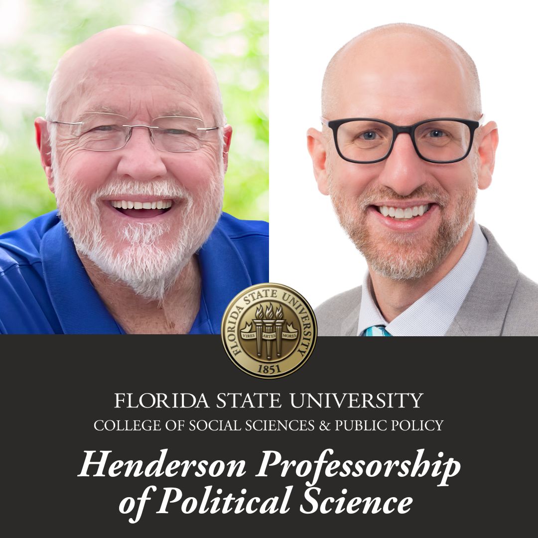 COSSPP Alumnus establishes FSUs first endowed Political Science Professorship